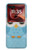 S3029 Cute Blue Owl Hülle Schutzhülle Taschen für Motorola Razr 60 Ultra, Razr Ultra 2025