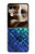 S3047 Green Mermaid Fish Scale Hülle Schutzhülle Taschen für Motorola Razr 70 Ultra, 60 Ultra, 50 Ultra, Ultra 2026, Ultra 2025