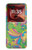 S3273 Flower Line Art Pattern Hülle Schutzhülle Taschen für Motorola Razr 70 Ultra, 60 Ultra, 50 Ultra, Ultra 2026, Ultra 2025