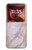 S3482 Soft Pink Marble Graphic Print Hülle Schutzhülle Taschen für Motorola Razr 60 Ultra, Razr Ultra 2025