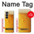 S0328 Beer Glass Hülle Schutzhülle Taschen für Samsung Galaxy Z Fold 7