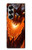 S0414 Fire Dragon Hülle Schutzhülle Taschen für Samsung Galaxy Z Fold 7