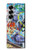 S0588 Wall Graffiti Hülle Schutzhülle Taschen für Samsung Galaxy Z Fold 7