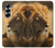 S1046 Lion King of Forest Hülle Schutzhülle Taschen für Samsung Galaxy Z Fold 7