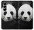 S1072 Panda Bear Hülle Schutzhülle Taschen für Samsung Galaxy Z Fold 7