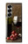 S1316 Grapes Bottle and Glass of Red Wine Hülle Schutzhülle Taschen für Samsung Galaxy Z Fold 7