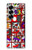 S1923 Hanafuda Japanese Flower Card Hülle Schutzhülle Taschen für Samsung Galaxy Z Fold 7