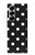 S2299 Black Polka Dots Hülle Schutzhülle Taschen für Samsung Galaxy Z Fold 7