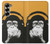 S2324 Funny Monkey with Headphone Pop Music Hülle Schutzhülle Taschen für Samsung Galaxy Z Fold 7