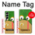 S2765 Frog Bee Cute Cartoon Hülle Schutzhülle Taschen für Samsung Galaxy Z Fold 7