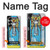 S2837 The High Priestess Vintage Tarot Card Hülle Schutzhülle Taschen für Samsung Galaxy Z Fold 7