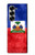 S3022 Haiti Flag Hülle Schutzhülle Taschen für Samsung Galaxy Z Fold 7