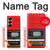 S3204 Red Cassette Recorder Graphic Hülle Schutzhülle Taschen für Samsung Galaxy Z Fold 7