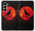 S3328 Crow Red Moon Hülle Schutzhülle Taschen für Samsung Galaxy Z Fold 7