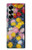 S3342 Claude Monet Chrysanthemums Hülle Schutzhülle Taschen für Samsung Galaxy Z Fold 7