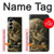 S3358 Vincent Van Gogh Skeleton Cigarette Hülle Schutzhülle Taschen für Samsung Galaxy Z Fold 7