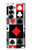 S3463 Poker Card Suit Hülle Schutzhülle Taschen für Samsung Galaxy Z Fold 7