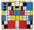 S3814 Piet Mondrian Line Art Composition Hülle Schutzhülle Taschen für Samsung Galaxy Z Fold 7