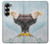 S3843 Bald Eagle On Ice Hülle Schutzhülle Taschen für Samsung Galaxy Z Fold 7