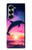 S3980 Dolphin Sunset Milky Way Hülle Schutzhülle Taschen für Samsung Galaxy Z Fold 7