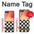 S1611 Black and White Check Chess Board Hülle Schutzhülle Taschen für Samsung Galaxy Z Flip 7