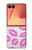 S2214 Pink Lips Kisses Hülle Schutzhülle Taschen für Samsung Galaxy Z Flip 7