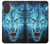 S0752 Blue Fire Grim Wolf Hülle Schutzhülle Taschen für iPhone 17