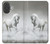 S0932 White Horse Hülle Schutzhülle Taschen für iPhone 17