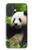 S1073 Panda Enjoy Eating Hülle Schutzhülle Taschen für iPhone 17