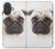 S1852 Pug Dog Hülle Schutzhülle Taschen für iPhone 17