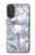 S2316 Dark Blue Marble Texture Graphic Print Hülle Schutzhülle Taschen für iPhone 17