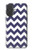S2345 Navy Blue Shavron Zig Zag Pattern Hülle Schutzhülle Taschen für iPhone 17