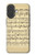 S2504 Vintage Music Sheet Hülle Schutzhülle Taschen für iPhone 17