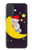 S2849 Cute Sleepy Owl Moon Night Hülle Schutzhülle Taschen für iPhone 17