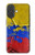S3306 Colombia Flag Vintage Football Graphic Hülle Schutzhülle Taschen für iPhone 17