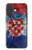 S3313 Croatia Flag Vintage Football Graphic Hülle Schutzhülle Taschen für iPhone 17