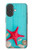S3428 Aqua Wood Starfish Shell Hülle Schutzhülle Taschen für iPhone 17