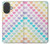 S3499 Colorful Heart Pattern Hülle Schutzhülle Taschen für iPhone 17