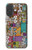 S3879 Retro Music Doodle Hülle Schutzhülle Taschen für iPhone 17