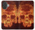 S3881 Fire Skull Hülle Schutzhülle Taschen für iPhone 17