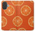 S3946 Seamless Orange Pattern Hülle Schutzhülle Taschen für iPhone 17