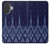 S3950 Textile Thai Blue Pattern Hülle Schutzhülle Taschen für iPhone 17