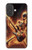 S3984 Fire Skeleton Playing Guitar Hülle Schutzhülle Taschen für iPhone 17