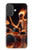 S3985 Fire Skull Drummer Hülle Schutzhülle Taschen für iPhone 17