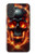 S3986 Fire Skull Hülle Schutzhülle Taschen für iPhone 17