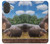 S4031 Baby Hippo Hippopotamus Family Hülle Schutzhülle Taschen für iPhone 17