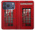 S0058 British Red Telephone Box Hülle Schutzhülle Taschen für iPhone 17 Pro