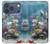 S0227 Aquarium Hülle Schutzhülle Taschen für iPhone 17 Pro, 18 Pro