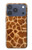 S0422 Giraffe Skin Hülle Schutzhülle Taschen für iPhone 17 Pro