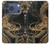 S0426 Gold Dragon Hülle Schutzhülle Taschen für iPhone 17 Pro, 18 Pro